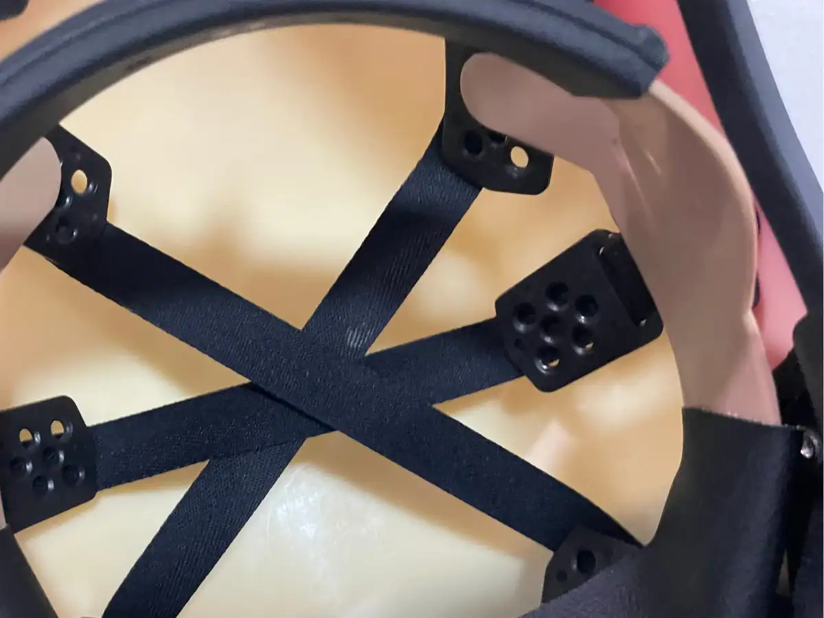 ระบบรองในหมวกตำรวจ ABS สามารถถอดเปลี่ยนอะไหล่ได้