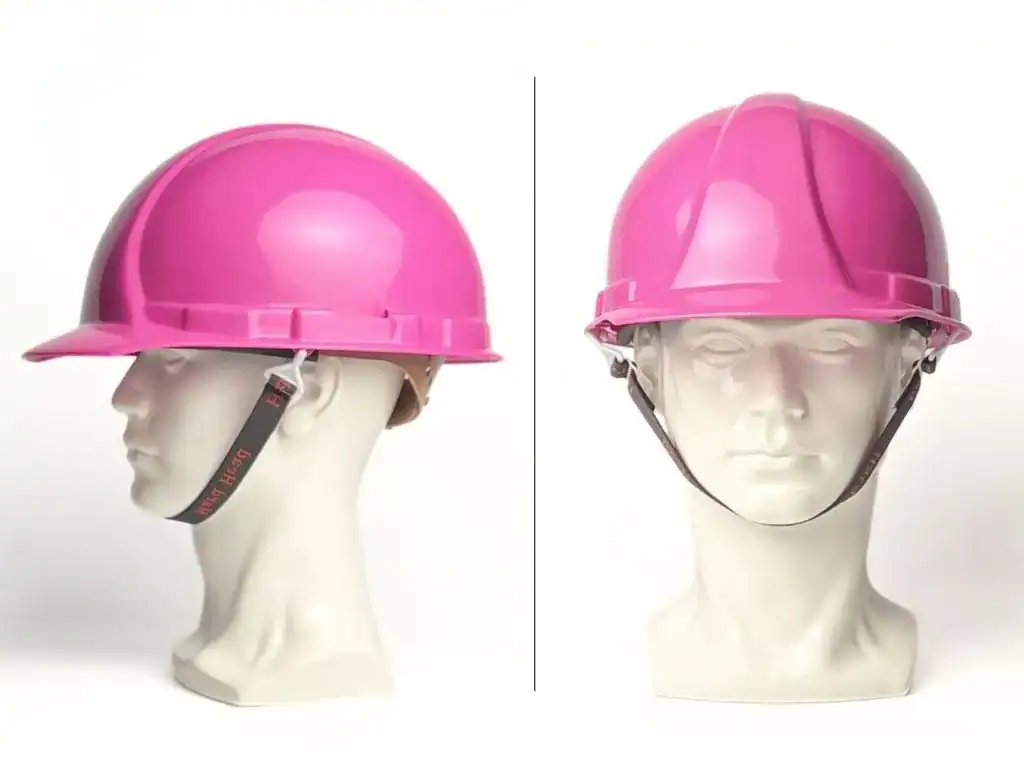 หมวกเซฟตี้สีชมพู สีพิเศษ สั่งผลิตได้